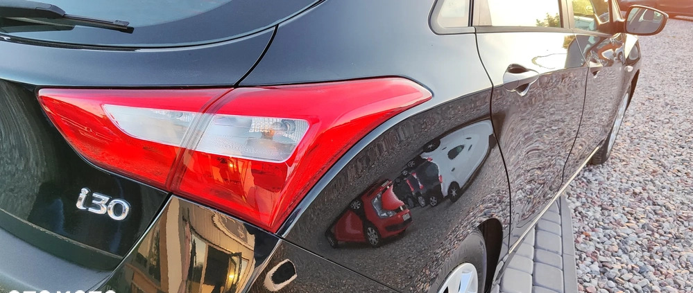 Hyundai I30 cena 30900 przebieg: 168200, rok produkcji 2012 z Giżycko małe 137